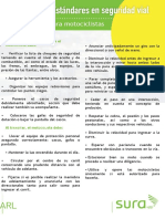 Charla 27 de Enero - Estándar de Seguridad Vial para Conductores de Moto