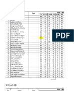 Rekap Nilai PTS Sem Genap Kls 8