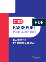 Passeport Pour La Rentrée 2º ESO Parachute