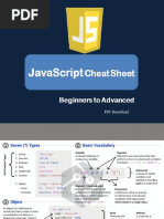 JavaScript Cheat Sheet