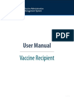 User Manual: Vaccine Recipient