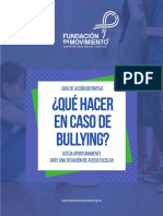 Guia QuehacerEnCasodeBullying FundacionenMovimiento