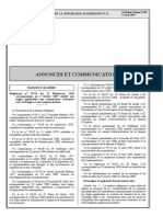 Reglement de La Banque D Algerie n07 01 Du 03-02-2007