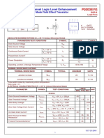 P2003EVG Niko-Sem: P-Channel Logic Level Enhancement