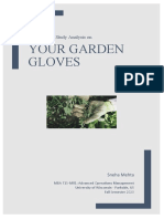Your Garden Gloves: A Brief Case Study Analysis On
