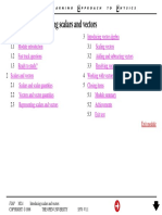 Module M2.4 Introducing Scalars and Vectors: Flexible Learning Approach To Physics