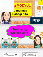 Bahagi NG Modyul