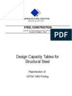 Design Capacity Tables For Structural Steel - SC - v27 - n4