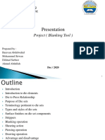 Presentation: Project (Blanking Tool)