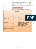 Geometria 10grado Guia # 1 Primer Periodo 2021