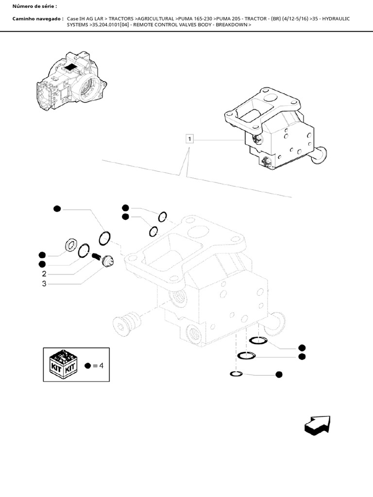 Systems 35.204.0101 (04) - Remote Control Valves Body - Breakdown | PDF ...