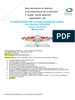 Planificación alternativa para evaluación sobre riesgos sociales