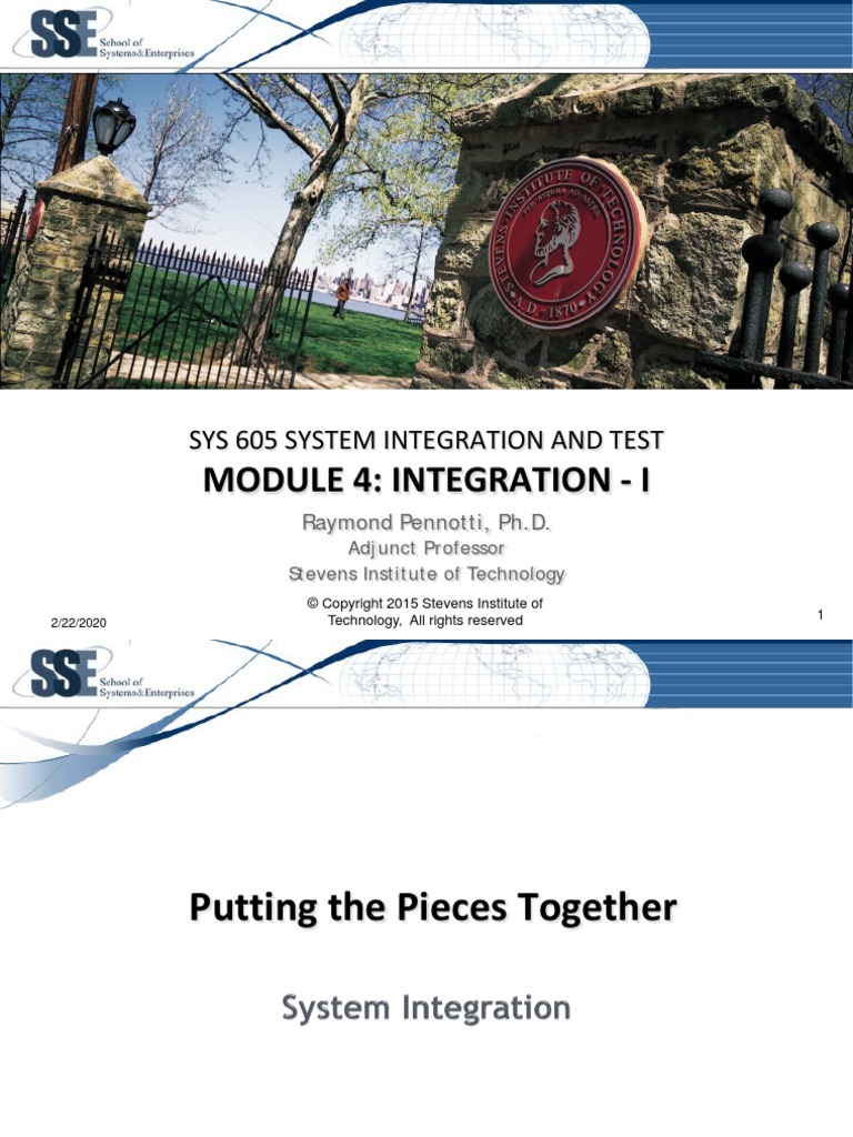 SYS 605 Module 4 Integration I PDF 2 22 20 | PDF | System | Computing ...