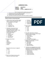 Soal Sejarah Xi - 4