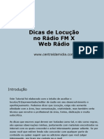 Tutorial Radialistas FM e Web Rádio