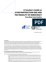 The Reconstruction Era and Democracy's Fragility