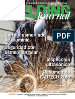 Revista Aws Sociedad Americana de Soldadura Julio 2018 Welding Journal en Español