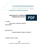 Tarea 1 Planeamiento de La Administración Educativa