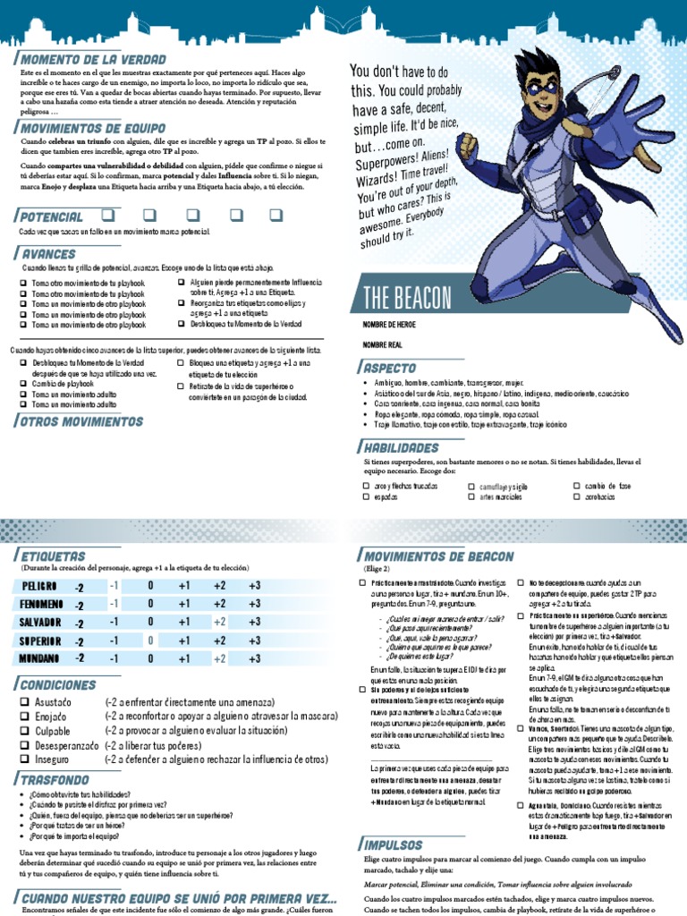 Masks A New Generation Playbooks ESPAÑOL V1 PDF Amor