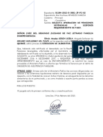 Pulce - Solicita Aprobacion de Pensiones Devengadas y Disponer Requerimiento de Pago.