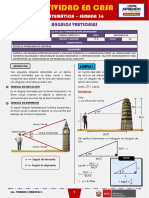 SEMANA 36 - ÁNGULOS VERTICALES (5to MATEMÁTICA)