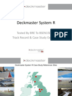 Deckmaster System R Track Record & Case Studies