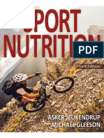 Nutrition Sports Gleeson Michael y Jeukendrup Asker E Sport Nutrition Human Kinetics 2019