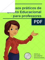 34 Casos Práticos de Direito Educacional para Professores