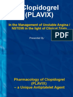 Clopidogrel (Plavix) : in The Management of Unstable Angina / NSTEMI in The Light of Clinical Trials