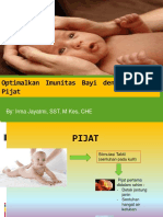 Optimalkan Imunitas Bayi DG Pijat Bayi