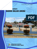 Kecamatan Badiri Dalam Angka 2019