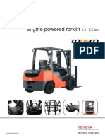 Toyota Engine Powered Forklift 1,5-3,5t Brochure
