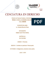 LI Cenciatura en Derecho: Módulo 4. Actos y Sociedades Mercantiles