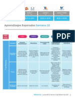 Aprendizajes Esperaos Semana 22