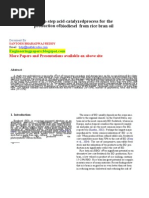 Download A Two-step Acid-catalyzed Process for the Production of Biodiesel From Rice Bran Oil by Bharadwaj Santhosh SN49532853 doc pdf