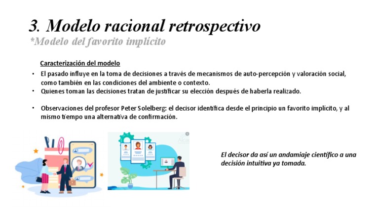Modelo Racional Retrospectivo en Decisiones | PDF | Ciencia y matemáticas