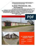 Municipalidad Provincial Del Putumayo: I.E. Padre Medardo ANDRE #60092
