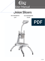 Onion Slicers: User Manual