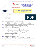 (Hồ Thức Thuận) -Thi thử THPT Quốc Gia lần 2-2021-Đề-Thi