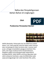 Jenis-Jenis Nafsa Dan Penyalahgunaan Bahan-Bahan Di Lingkungan