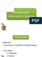 Matrimonial Information System