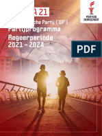 Democratische Partij ( DP') Partijprogramma Regeerperiode 2021 - 2024