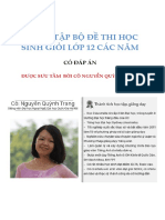 Tuyển Tập Bộ Đề Thi Hsg Anh 12 Có Đáp Án, Cô Nguyễn Quỳnh Trang