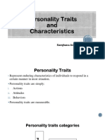Personality Traits1
