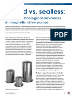 Sealed vs. Sealless:: Recent Technological Advances in Magnetic Drive Pumps