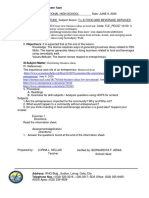 SLHT 6 Competency Create New Business Ideas in Food and Beverage Services Using Various Techniques