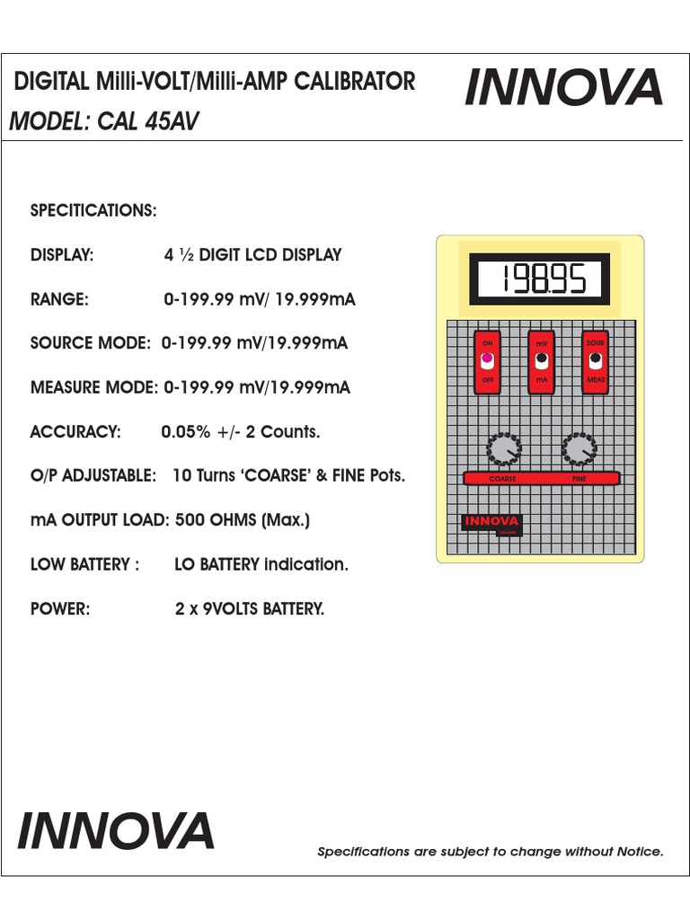 Innova MV - Ma Injector | PDF | Electrical Engineering | Electronics