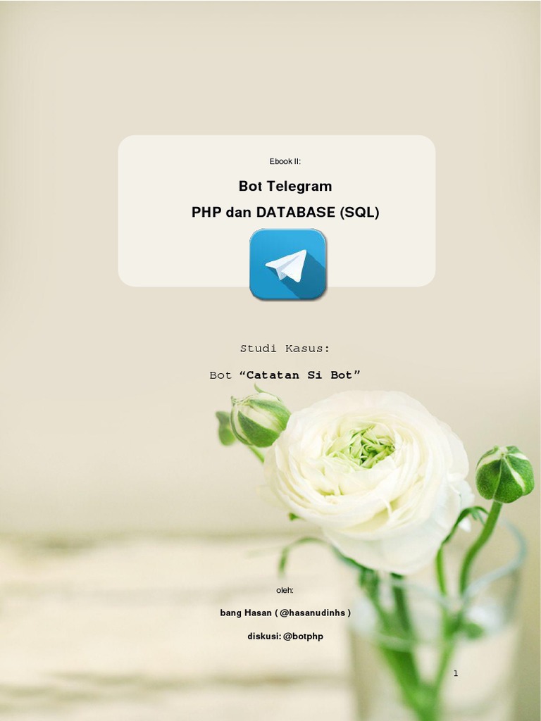 Ebook II Bot Telegram PHP Dan Database SQL PDF