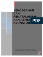 Pencegahan Dan Penatalaksanaan Asfiksia Neonatorum