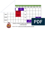 Jadual waktu HANANI